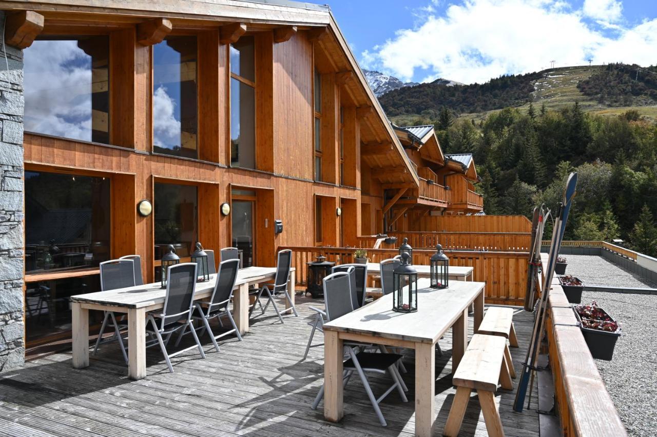 Parc Madeleine - Chalets Saint-Francois-Longchamp Ngoại thất bức ảnh