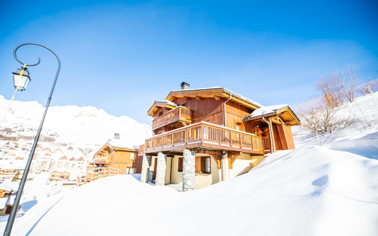 Parc Madeleine - Chalets Saint-Francois-Longchamp Ngoại thất bức ảnh