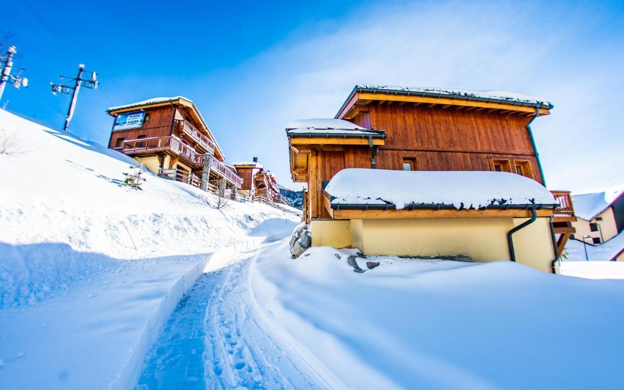 Parc Madeleine - Chalets Saint-Francois-Longchamp Ngoại thất bức ảnh