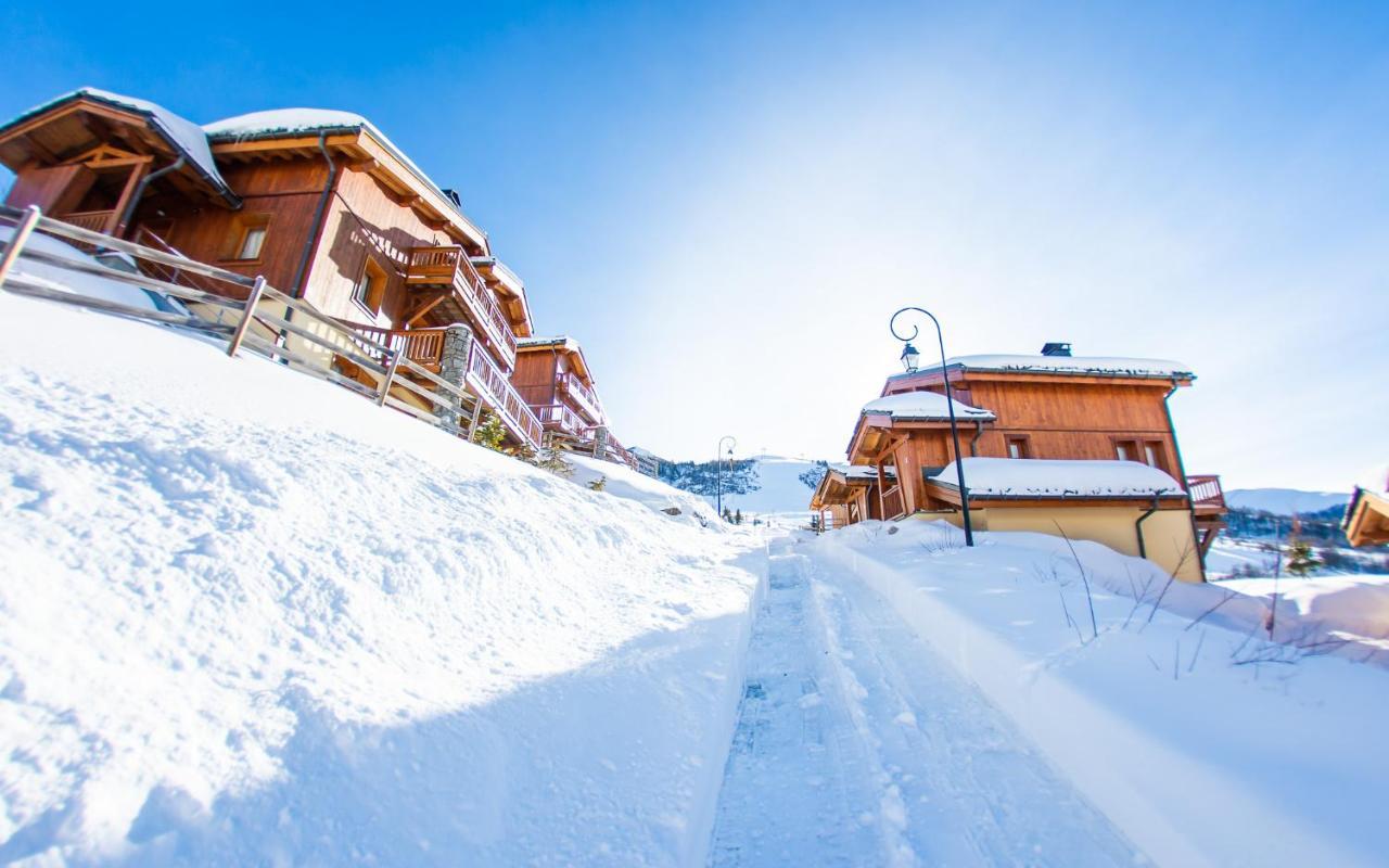 Parc Madeleine - Chalets Saint-Francois-Longchamp Ngoại thất bức ảnh