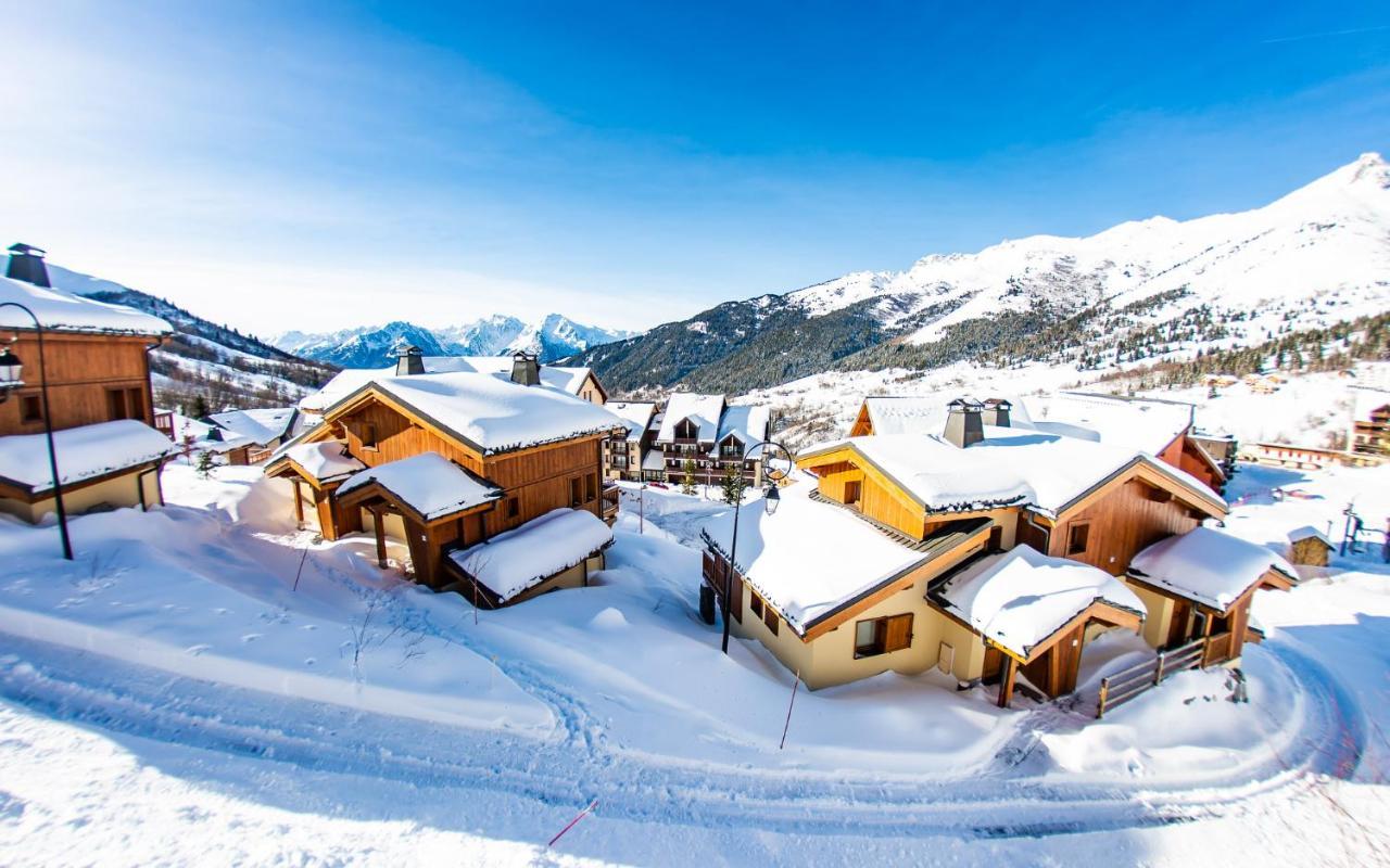 Parc Madeleine - Chalets Saint-Francois-Longchamp Ngoại thất bức ảnh
